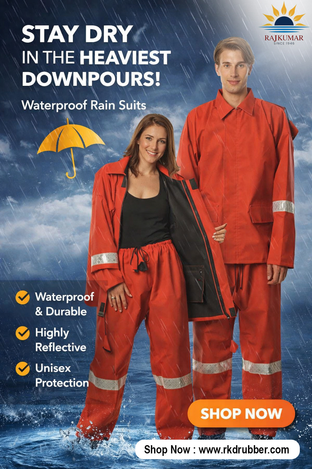 Premium RKD Rubber natural rubber rainwear and Mackintosh rubber sheets for healthcare and industrial applications in the USA.